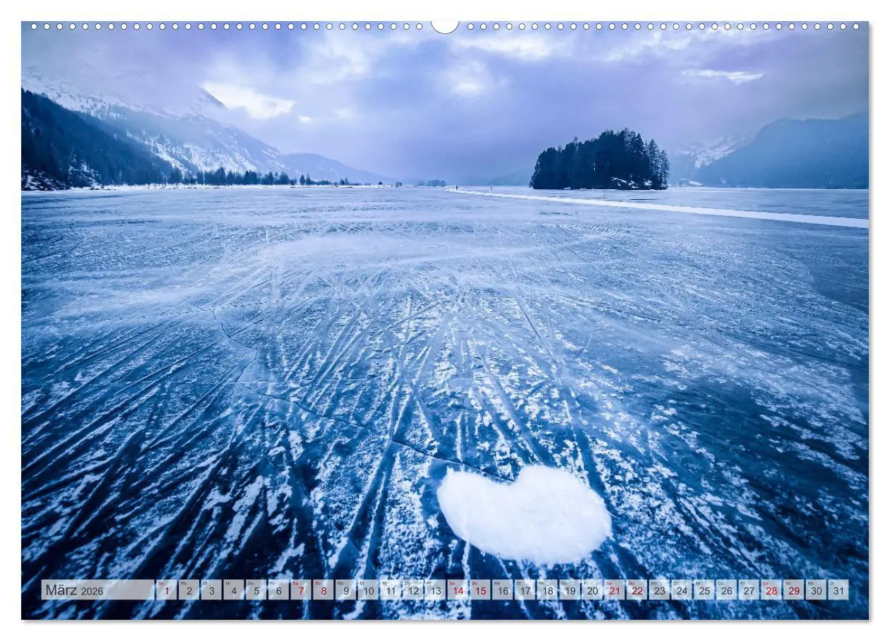 Bild: 9783457534830 | Silsersee Engadin (Wandkalender 2026 DIN A2 quer), CALVENDO...