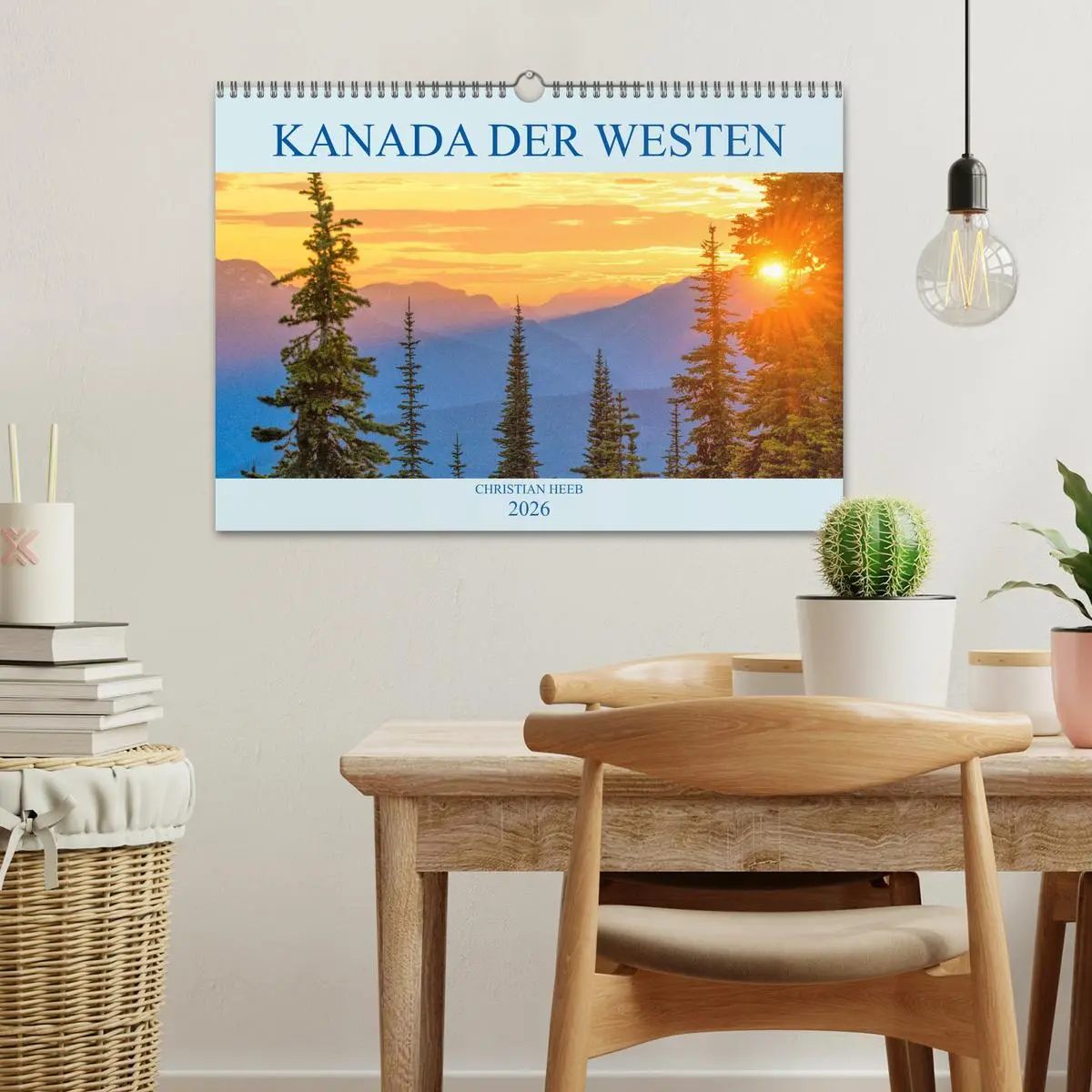 Bild: 9783457774830 | Kanada der Westen (Wandkalender 2026 DIN A3 quer), CALVENDO...
