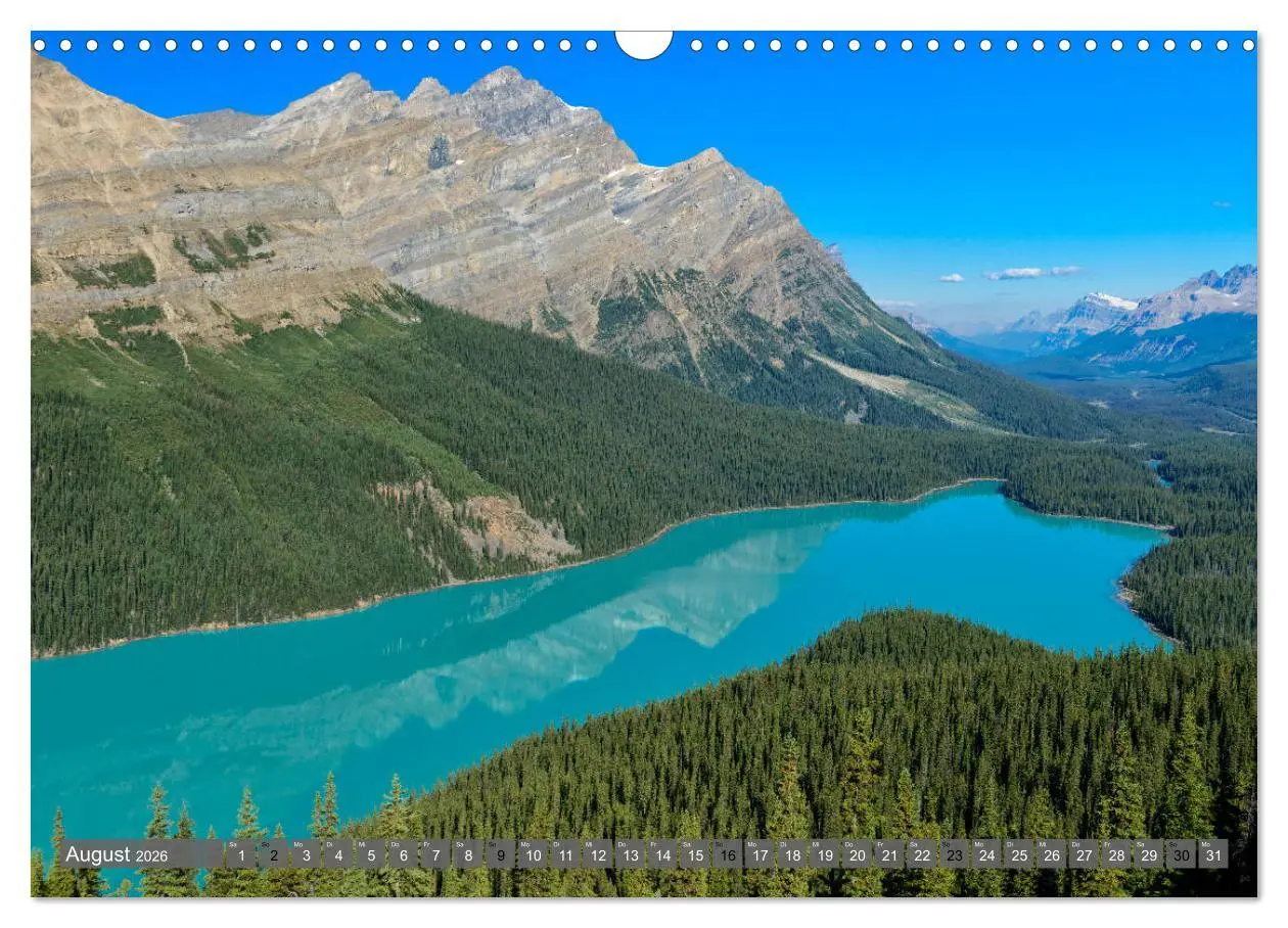 Bild: 9783457774830 | Kanada der Westen (Wandkalender 2026 DIN A3 quer), CALVENDO...