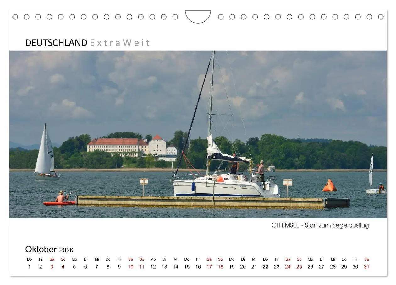 Bild: 9783457844830 | Weißblaue Impressionen vom Chiemsee (Wandkalender 2026 DIN A4...