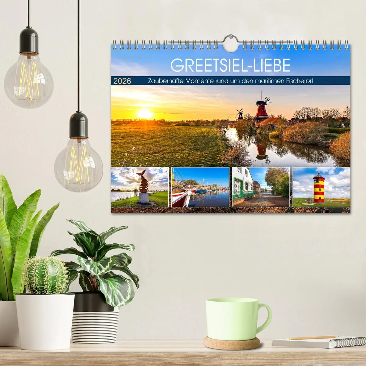 Bild: 9783457914830 | GREETSIEL-LIEBE (Wandkalender 2026 DIN A4 quer), CALVENDO...