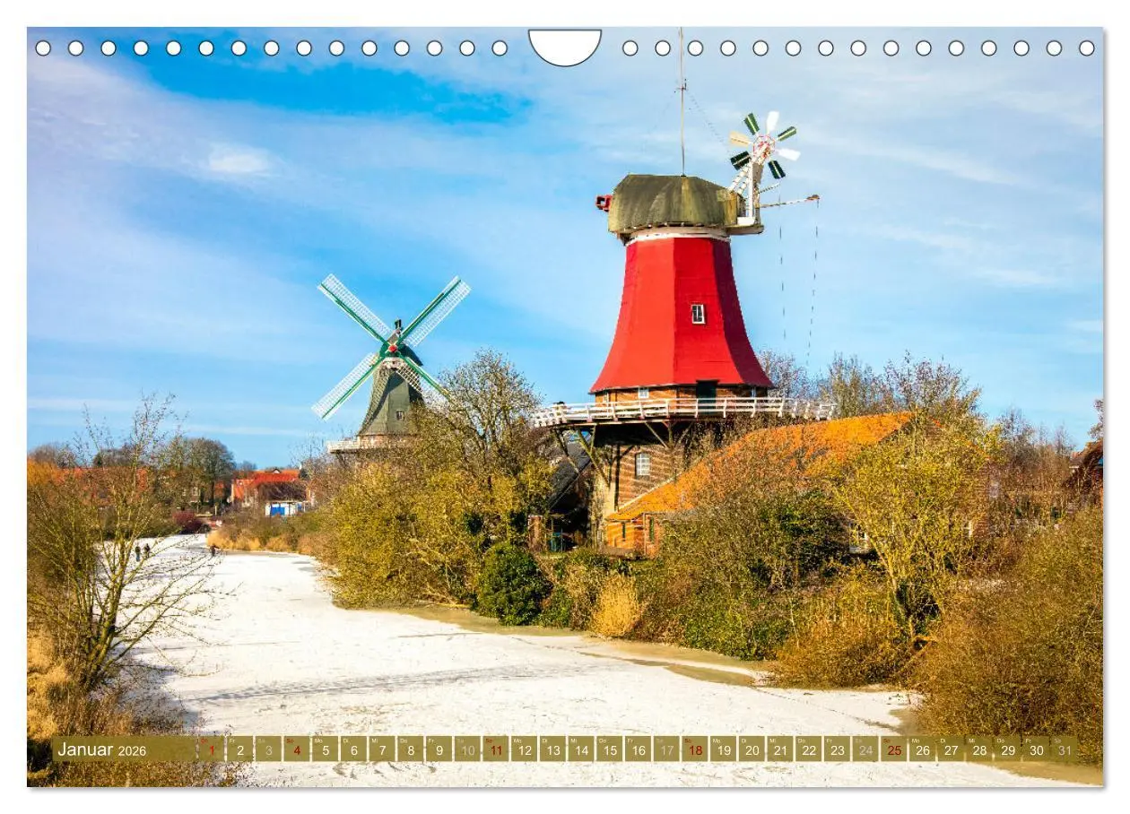 Bild: 9783457914830 | GREETSIEL-LIEBE (Wandkalender 2026 DIN A4 quer), CALVENDO...