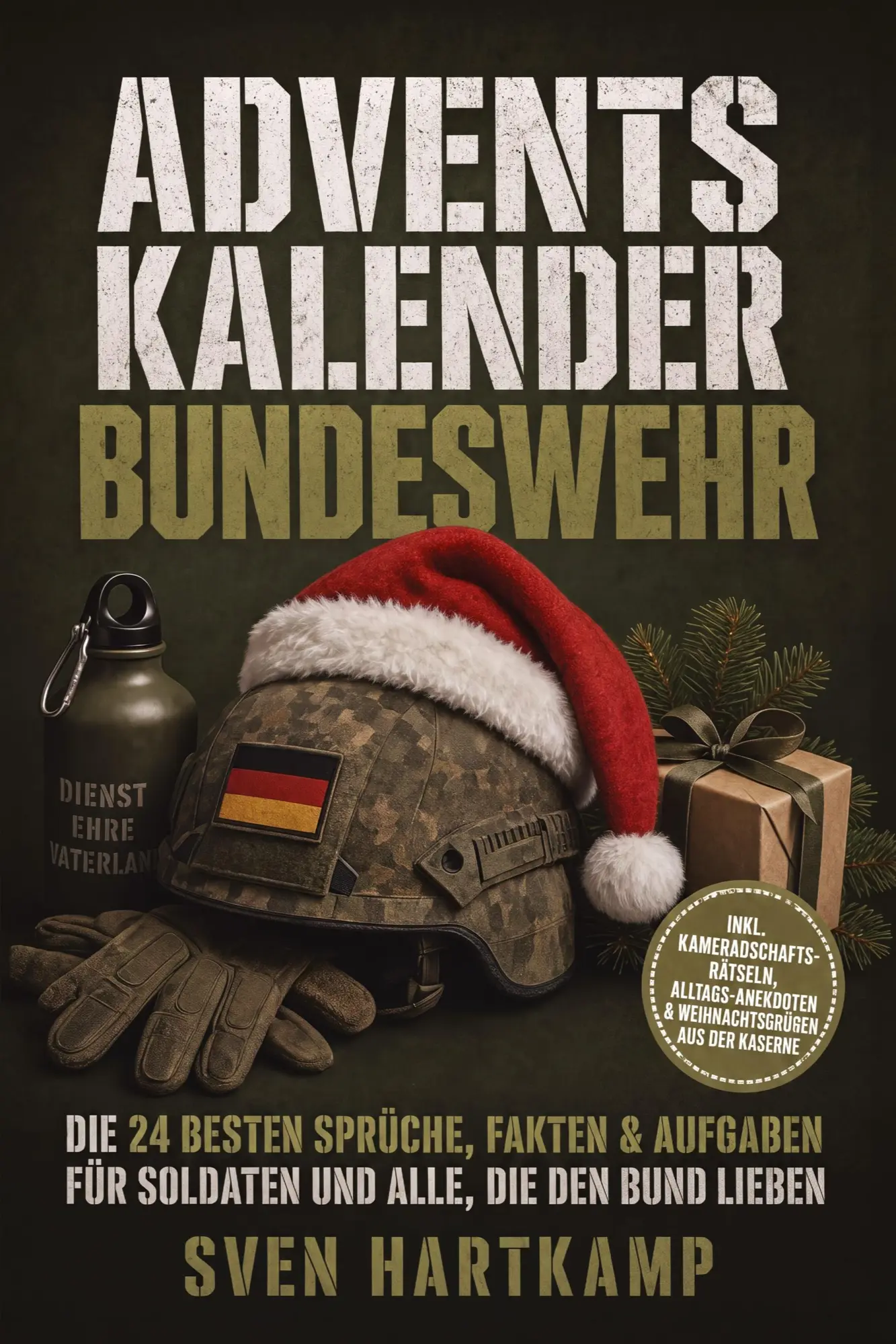 Cover: 9783694384830 | Adventskalender Bundeswehr: Die 24 besten Sprüche, Fakten &amp;...