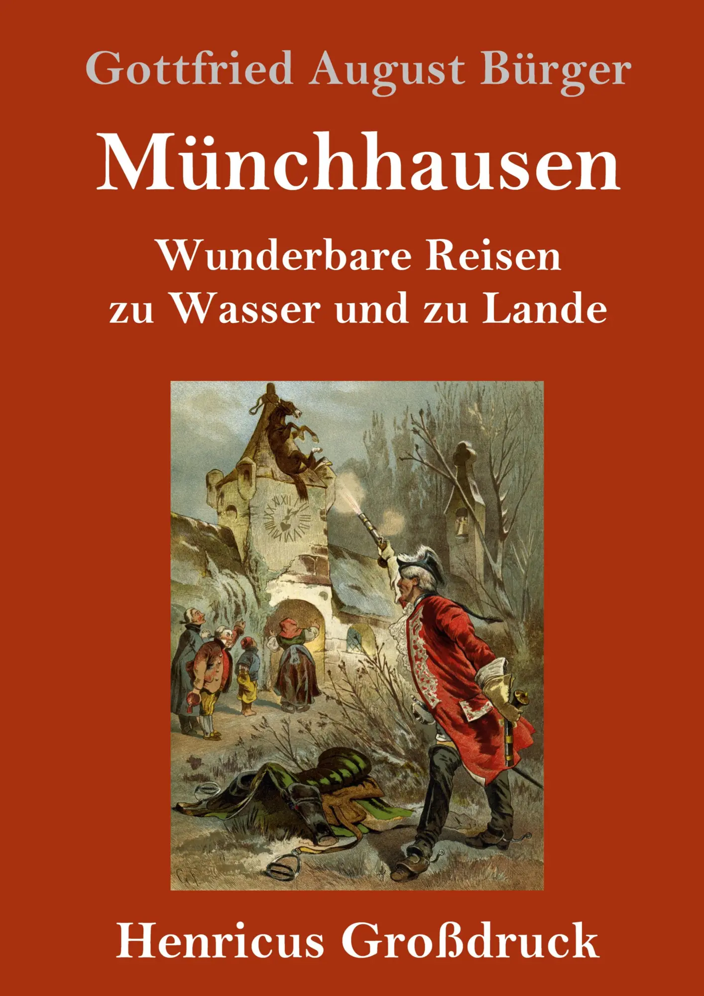 Cover: 9783847834830 | Münchhausen (Großdruck) | Gottfried August Bürger | Buch | 96 S.