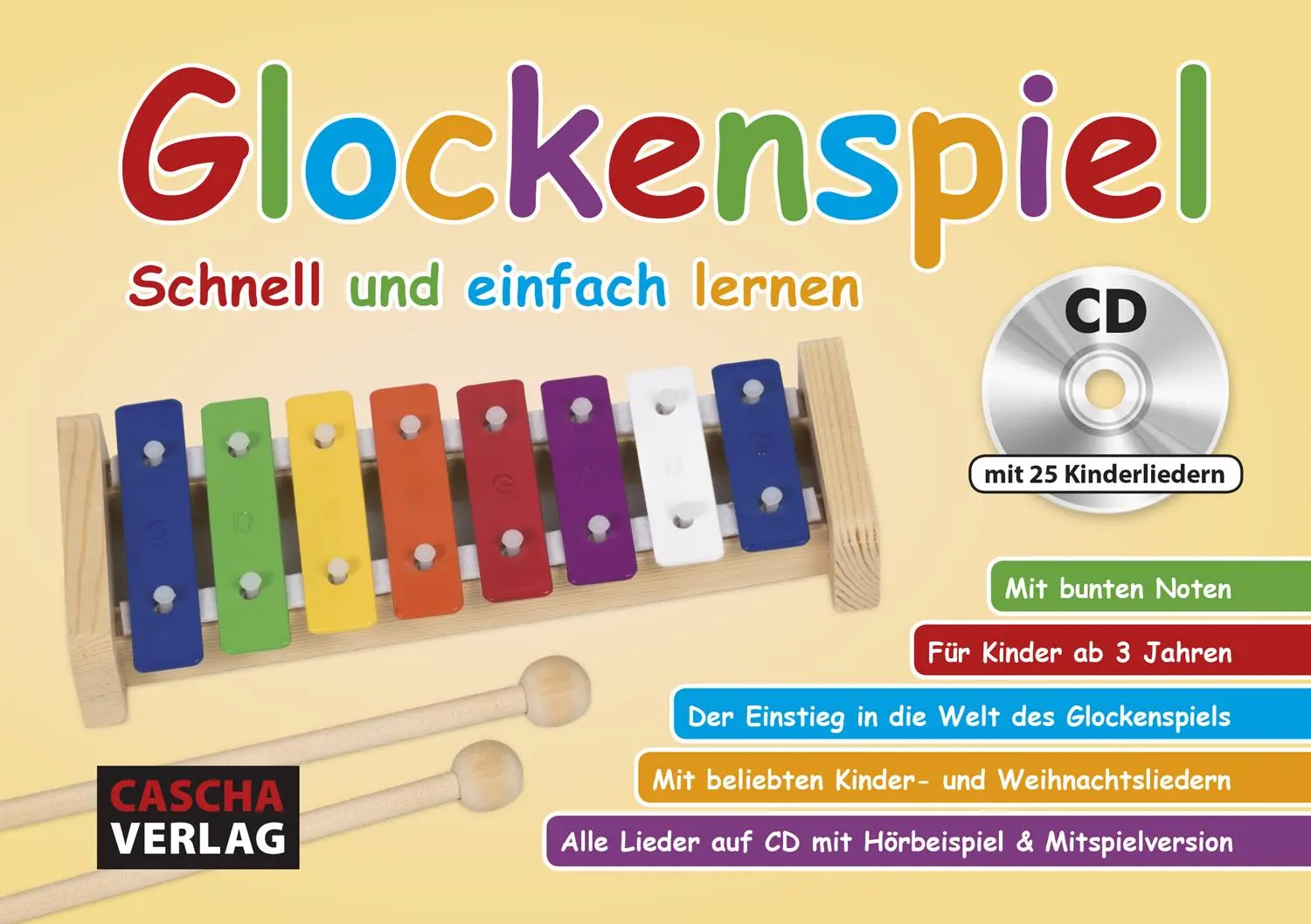 Cover: 9783866264830 | Glockenspiel - Schnell und einfach lernen (mit CD) | Cascha | 64 S.