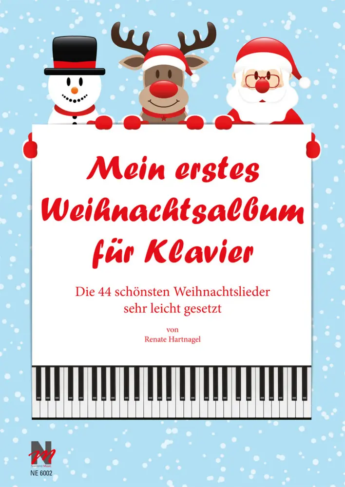 Cover: 9783981244830 | Mein erstes Weihnachtsalbum für Klavier | Renate Hartnagel | Deutsch