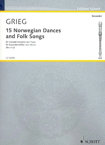 Cover: 9790220114830 | Norwegian Dances(15) &amp; Folk | Edvard Grieg | Buch | EAN 9790220114830
