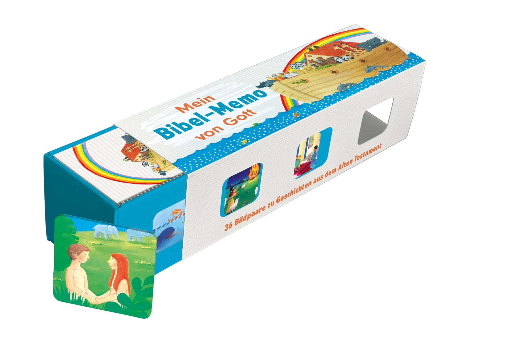 Cover: 4036526774930 | Mein Bibel-Memo von Gott | Astrid Krömer | Spiel | 5-90577493 | 2025