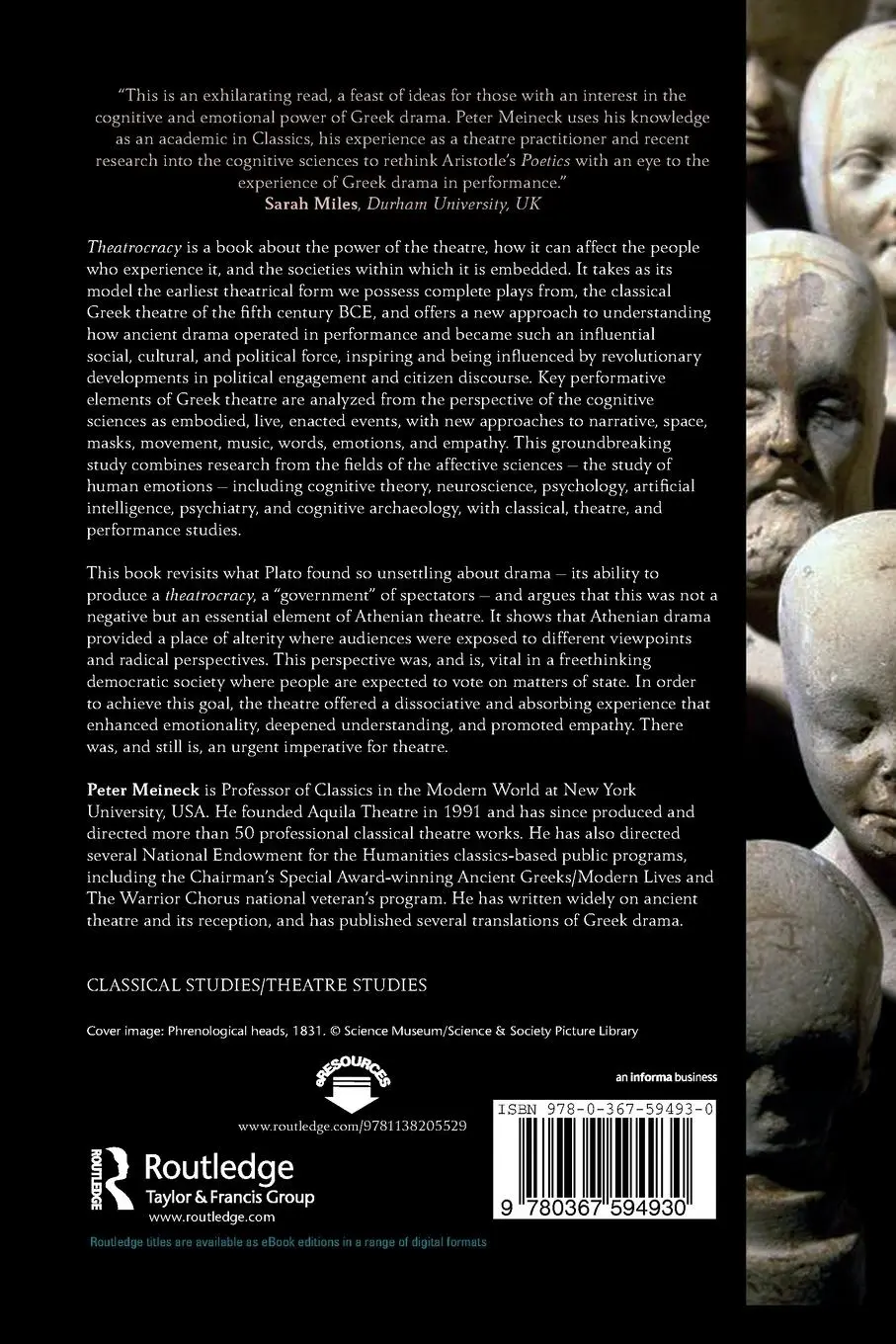 Rückseite: 9780367594930 | Theatrocracy | Greek Drama, Cognition, and the Imperative for Theatre
