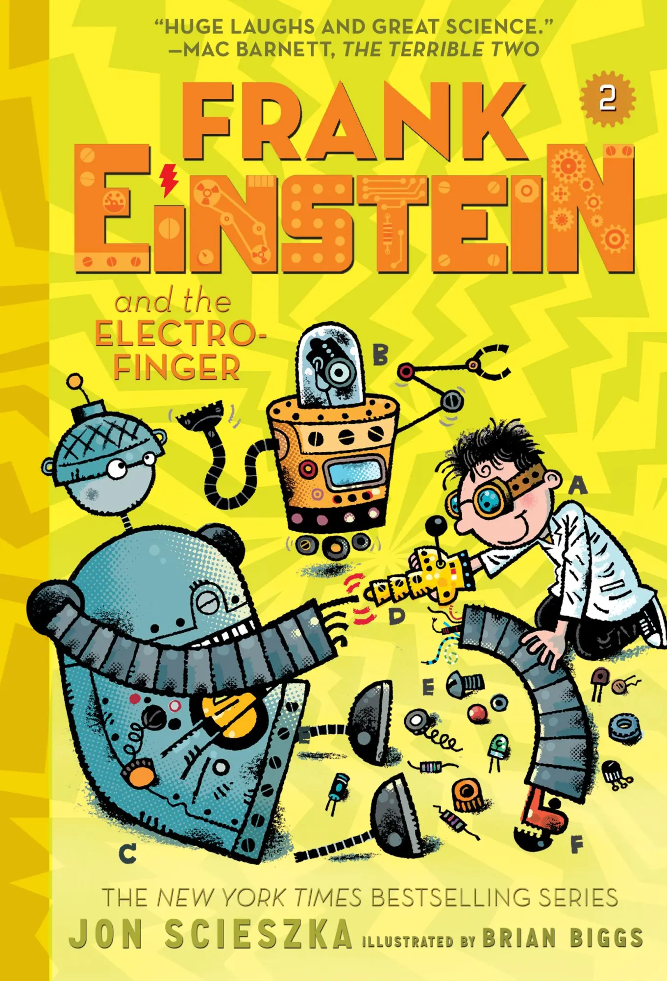 Cover: 9781419724930 | Frank Einstein and the Electro-Finger (Frank Einstein #2) | Volume 2
