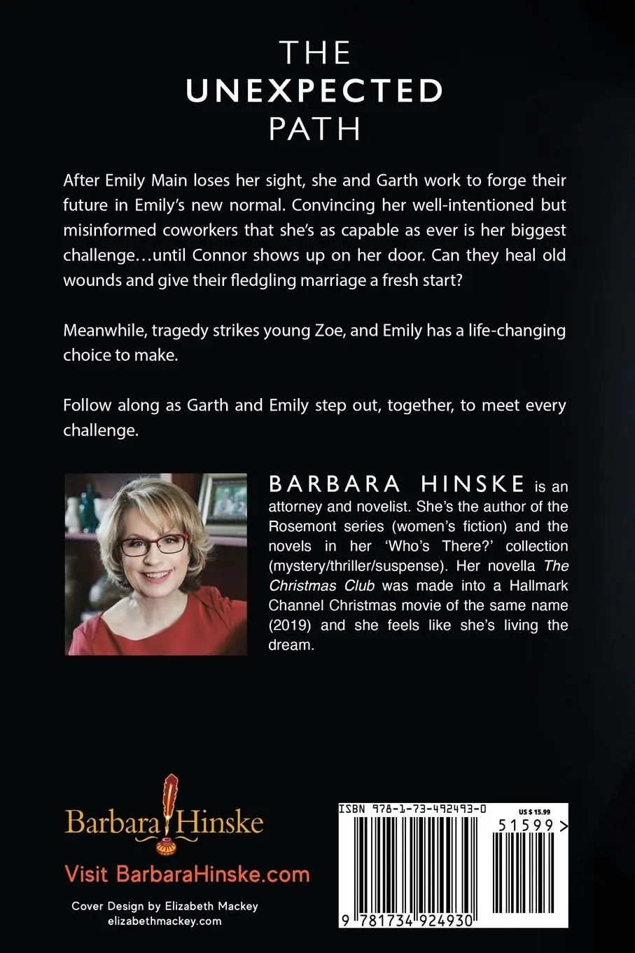 Rückseite: 9781734924930 | The Unexpected Path | Barbara Hinske | Taschenbuch | Englisch | 2021