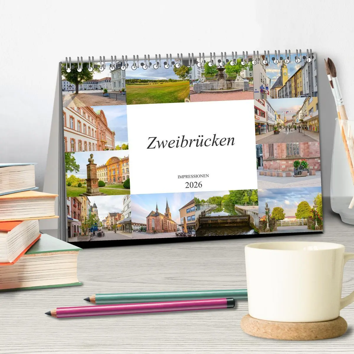 Bild: 9783457764930 | Zweibrücken Impressionen (Tischkalender 2026 DIN A5 quer), CALVENDO...