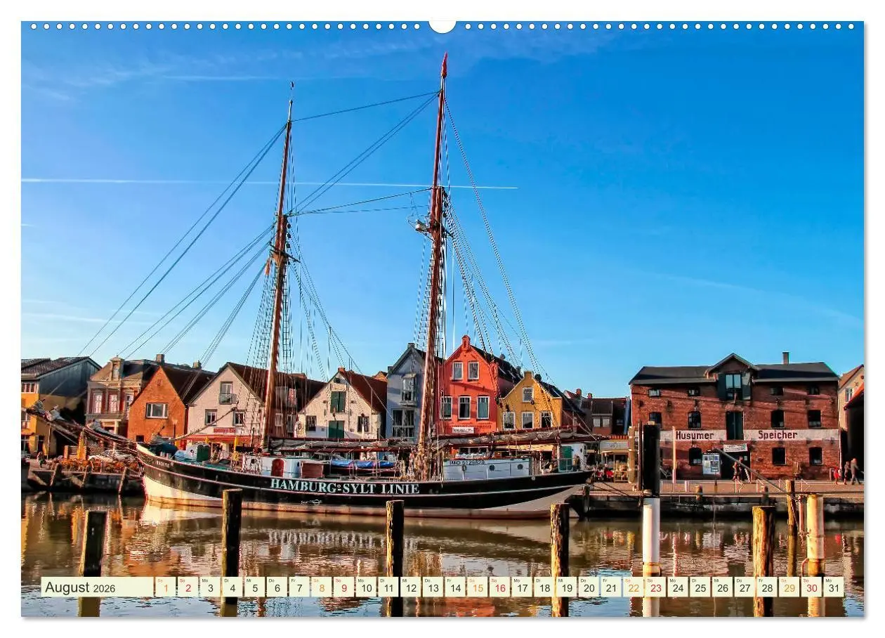 Bild: 9783457904930 | Reise an die Nordsee - Husum (Wandkalender 2026 DIN A2 quer),...