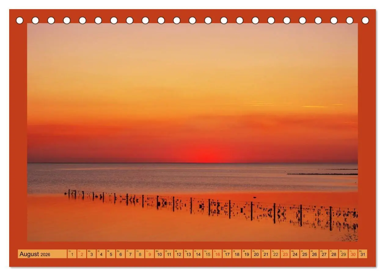 Bild: 9783516094930 | Büsum an der Nordsee (Tischkalender 2026 DIN A5 quer), CALVENDO...
