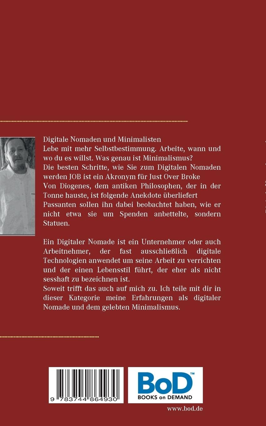 Rückseite: 9783744864930 | Digitale Nomaden und Minimalisten | Heinz Duthel | Taschenbuch | 2017