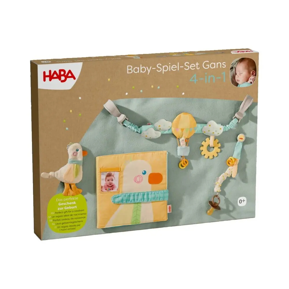 Bild: 4010168285030 | Baby-Spiel-Set HABA Gans 4 in 1 | Jutta Neundorfer | 2012333001 | 2025