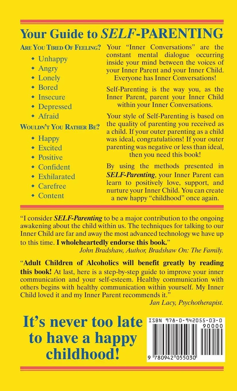 Rückseite: 9780942055030 | SELF-Parenting | The Complete Guide to Your Inner Conversations | Buch