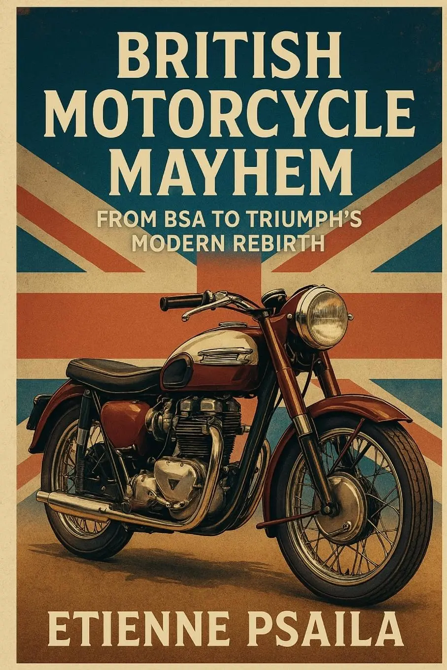 Cover: 9781923525030 | British Motorcycle Mayhem | From BSA to Triumph's Modern Rebirth