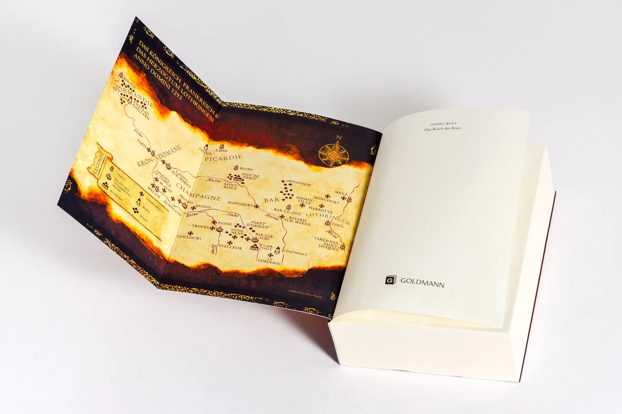 Bild: 9783442495030 | Das Reich der Rose | Historischer Roman | Daniel Wolf | Taschenbuch