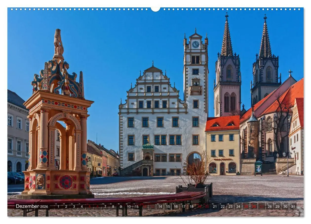 Bild: 9783457725030 | Unterwegs in Oschatz (hochwertiger Premium Wandkalender 2026 DIN A2...