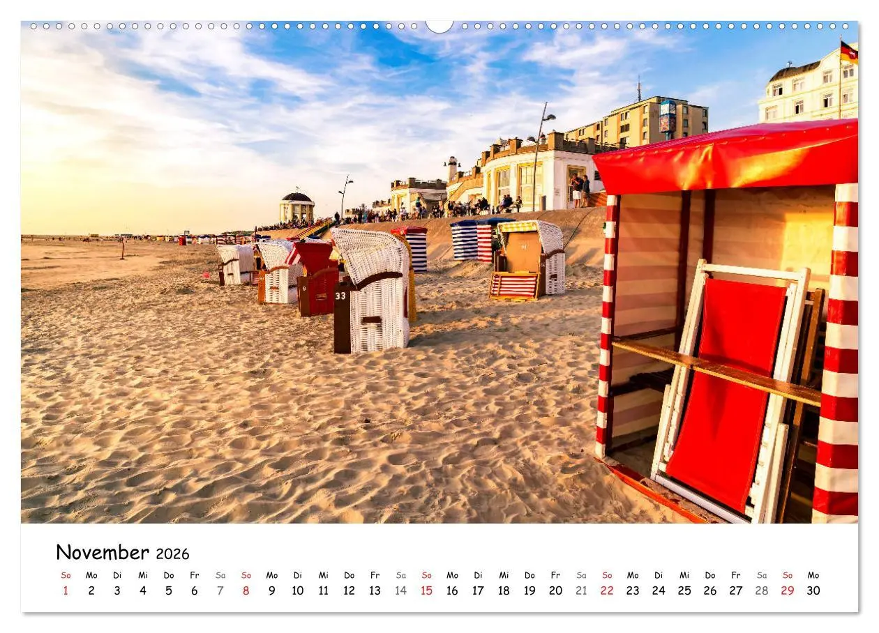 Bild: 9783457965030 | Borkum, bezaubernde Nordseeinsel (hochwertiger Premium Wandkalender...