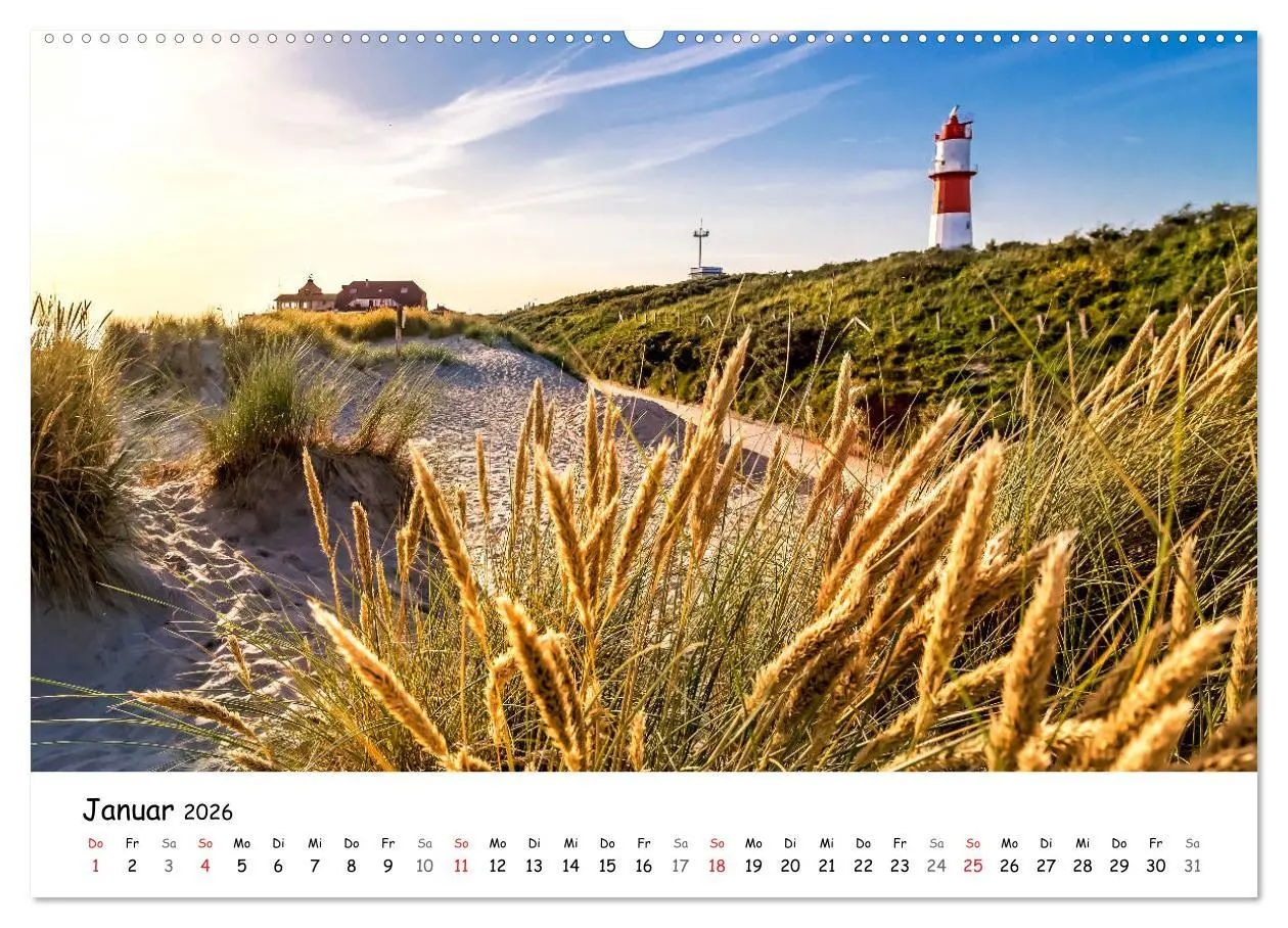 Bild: 9783457965030 | Borkum, bezaubernde Nordseeinsel (hochwertiger Premium Wandkalender...