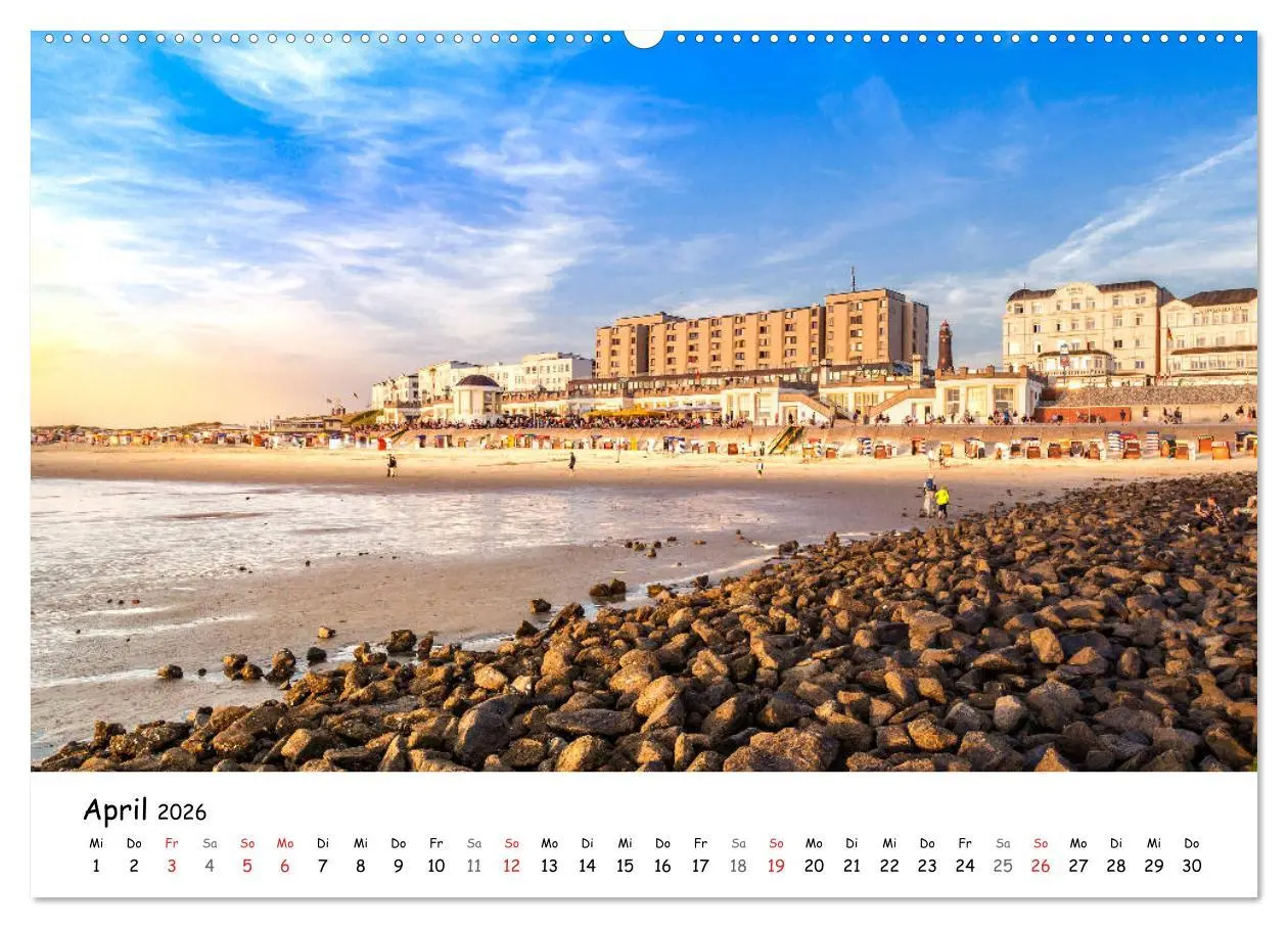 Bild: 9783457965030 | Borkum, bezaubernde Nordseeinsel (hochwertiger Premium Wandkalender...