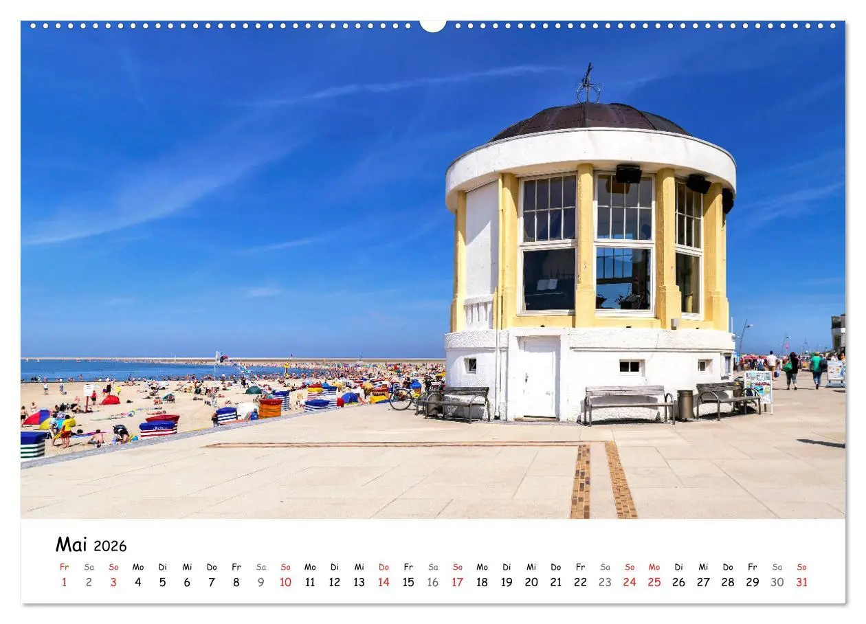 Bild: 9783457965030 | Borkum, bezaubernde Nordseeinsel (hochwertiger Premium Wandkalender...