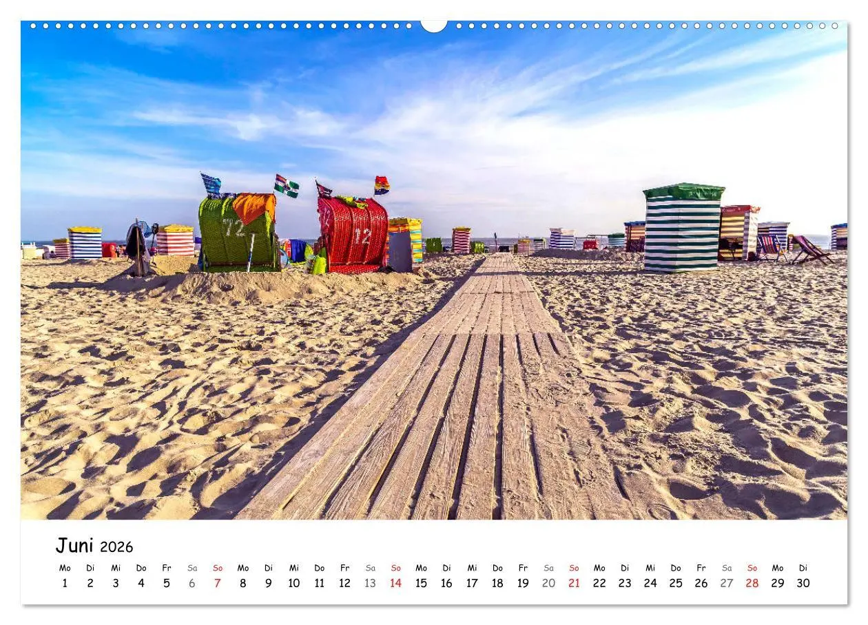 Bild: 9783457965030 | Borkum, bezaubernde Nordseeinsel (hochwertiger Premium Wandkalender...