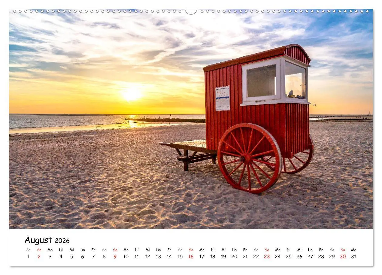 Bild: 9783457965030 | Borkum, bezaubernde Nordseeinsel (hochwertiger Premium Wandkalender...