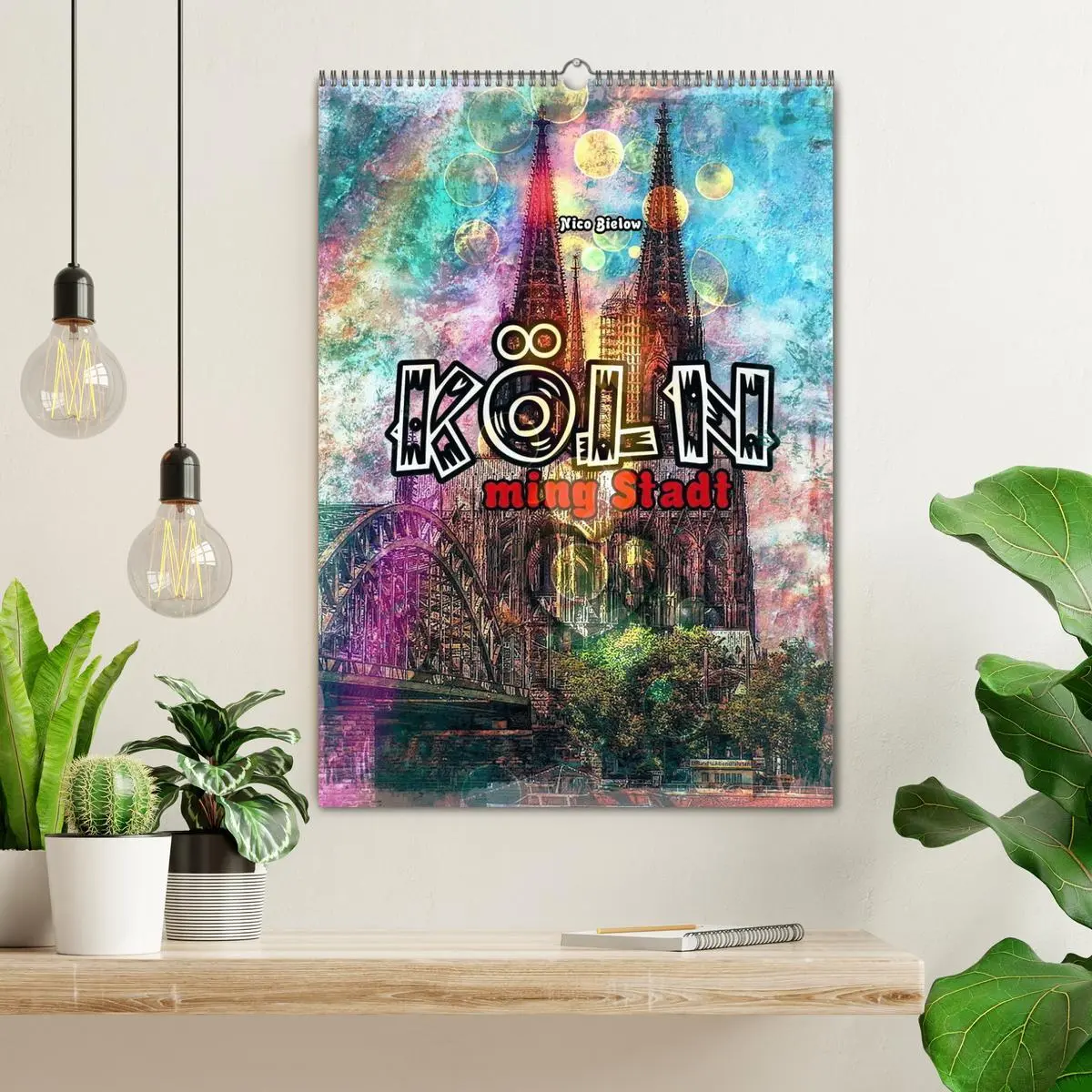 Bild: 9783516365030 | Köln ming Stadt (Wandkalender 2026 DIN A2 hoch), CALVENDO...