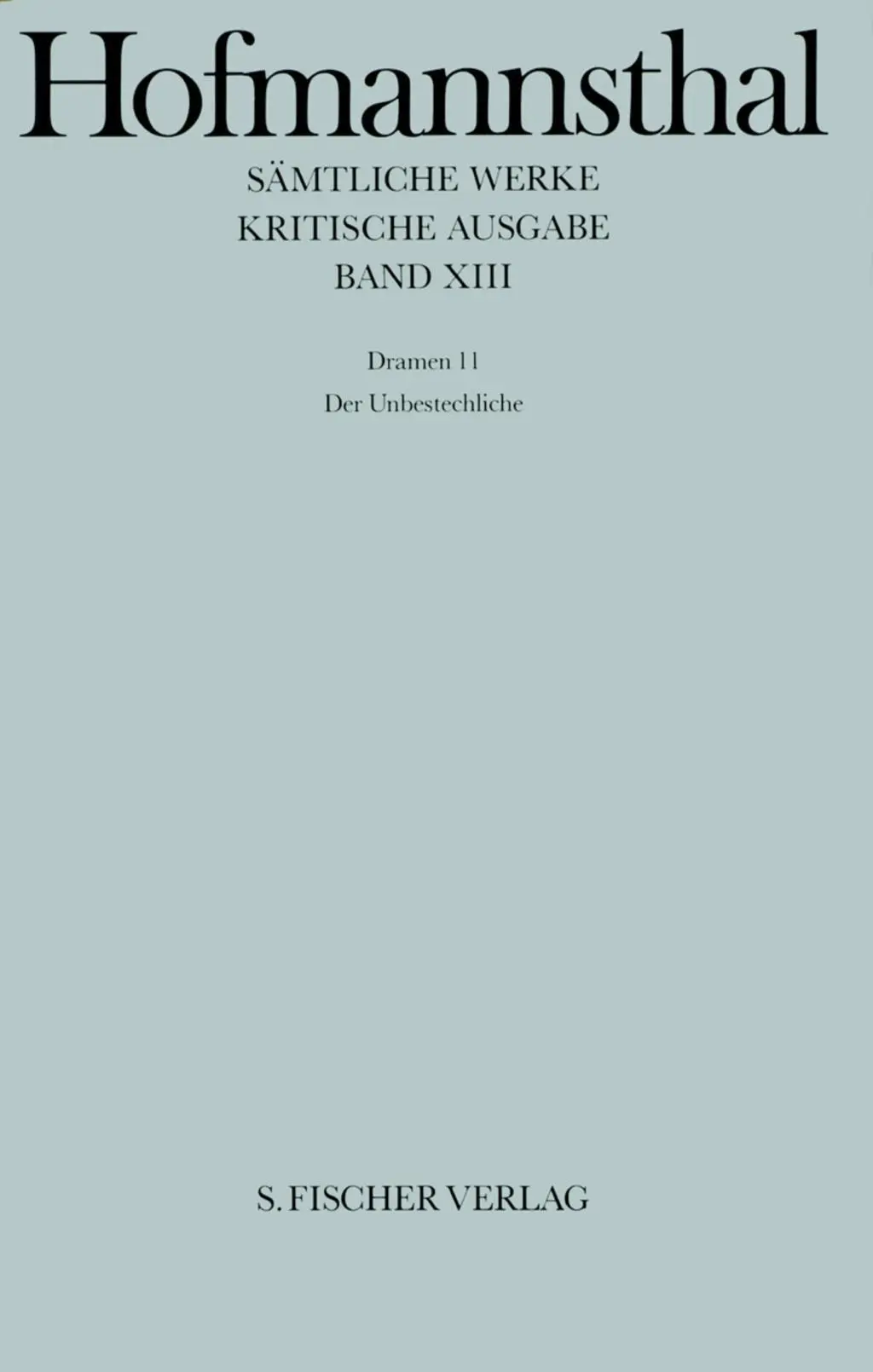 Cover: 9783107315130 | Dramen 11 | Hugo von Hofmannsthal | Buch | 268 S. | Deutsch | 1986