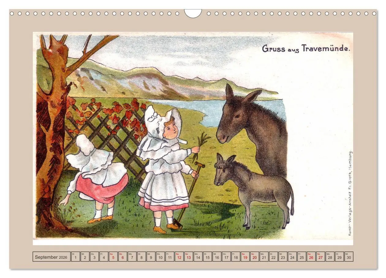 Bild: 9783457265130 | Gruß aus Travemünde (Wandkalender 2026 DIN A3 quer), CALVENDO...