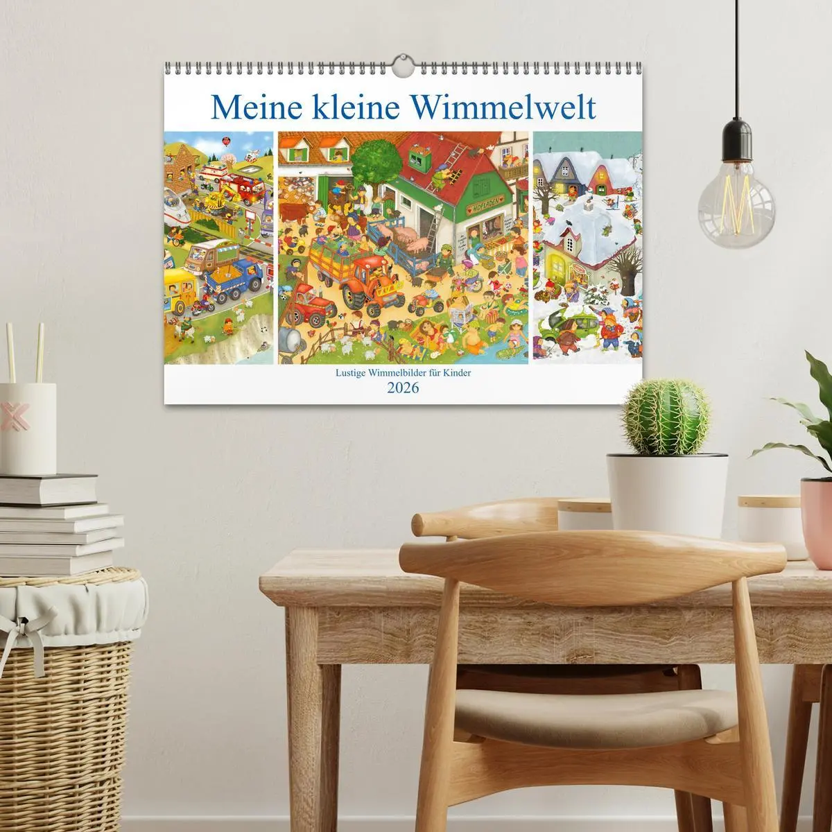 Bild: 9783457885130 | Meine kleine Wimmelwelt (Wandkalender 2026 DIN A3 quer), CALVENDO...