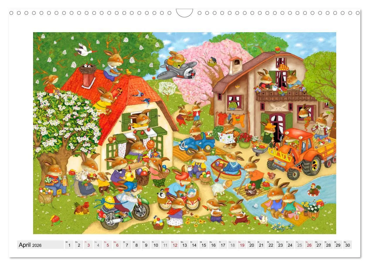 Bild: 9783457885130 | Meine kleine Wimmelwelt (Wandkalender 2026 DIN A3 quer), CALVENDO...