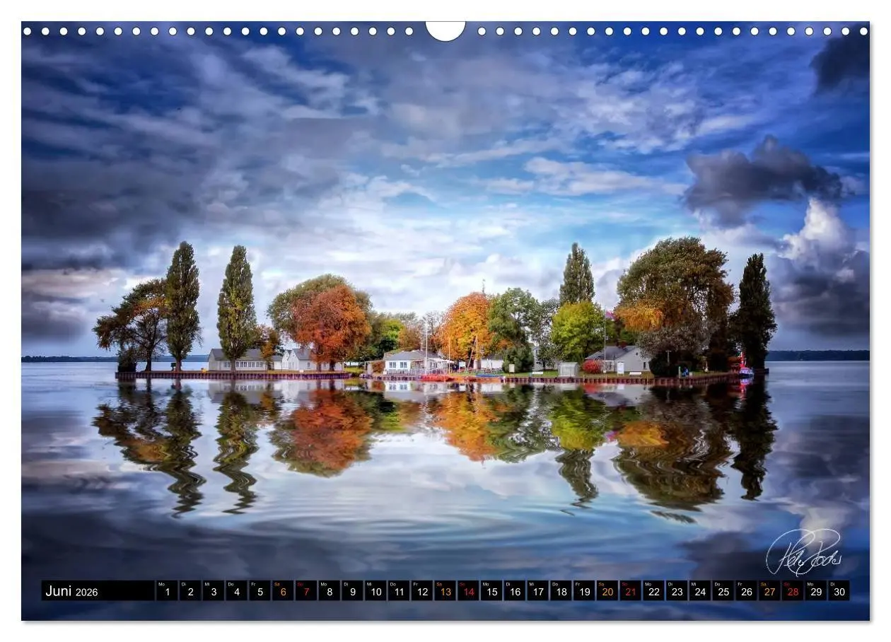 Bild: 9783516115130 | Am Steinhuder Meer (Wandkalender 2026 DIN A3 quer), CALVENDO...