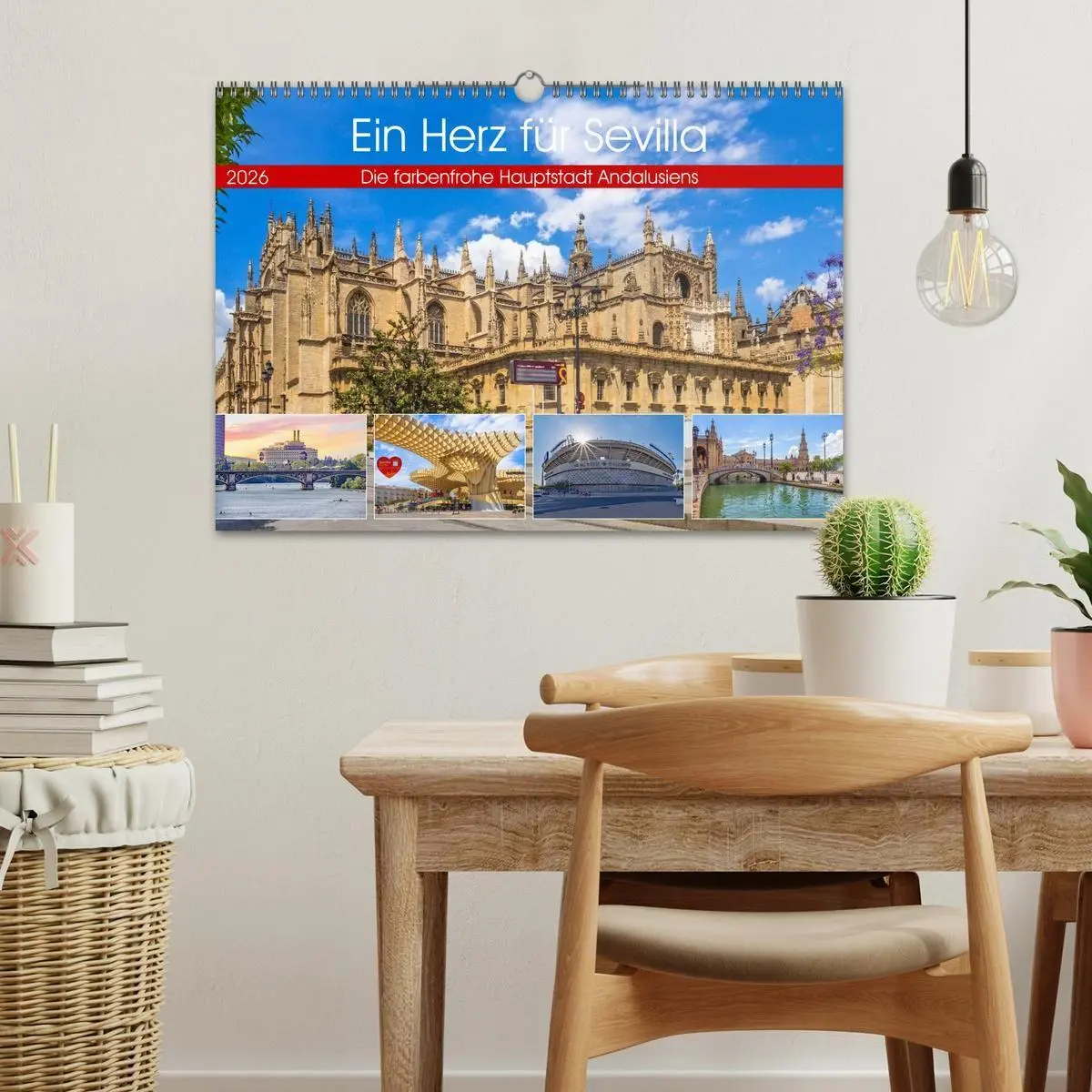 Bild: 9783516665130 | Ein Herz für Sevilla (Wandkalender 2026 DIN A3 quer), CALVENDO...