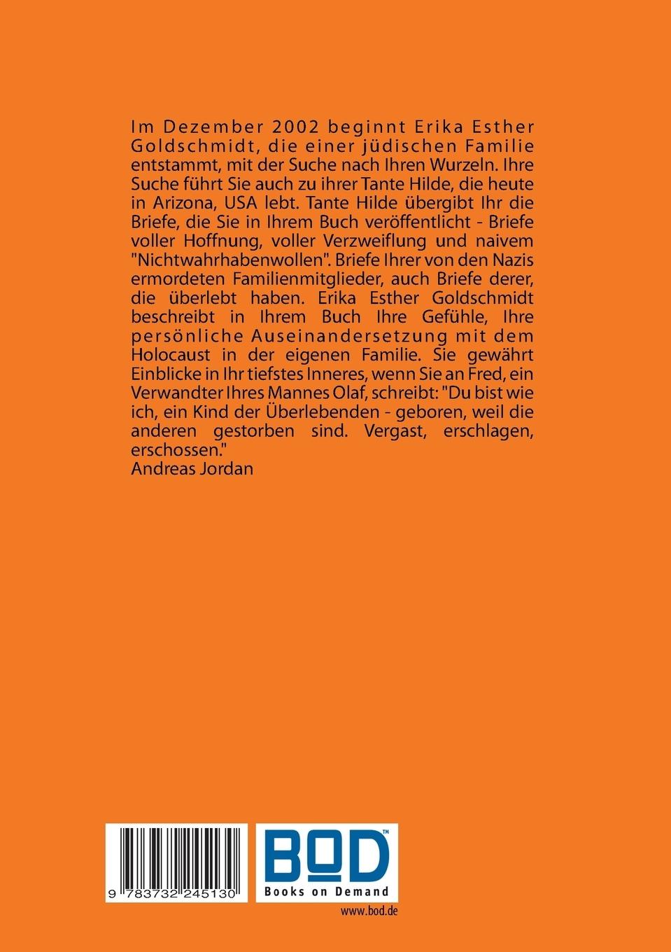 Rückseite: 9783732245130 | Vergangene Gegenwart | Erika Esther Goldschmidt | Taschenbuch | 156 S.