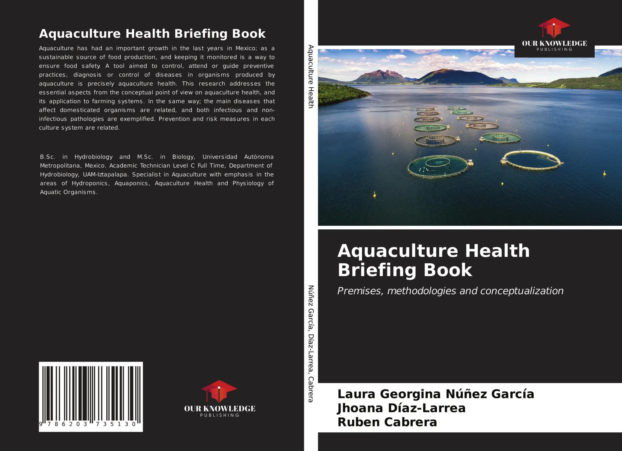 Cover: 9786203735130 | Aquaculture Health Briefing Book | Laura Georgina Núñez García (u. a.)
