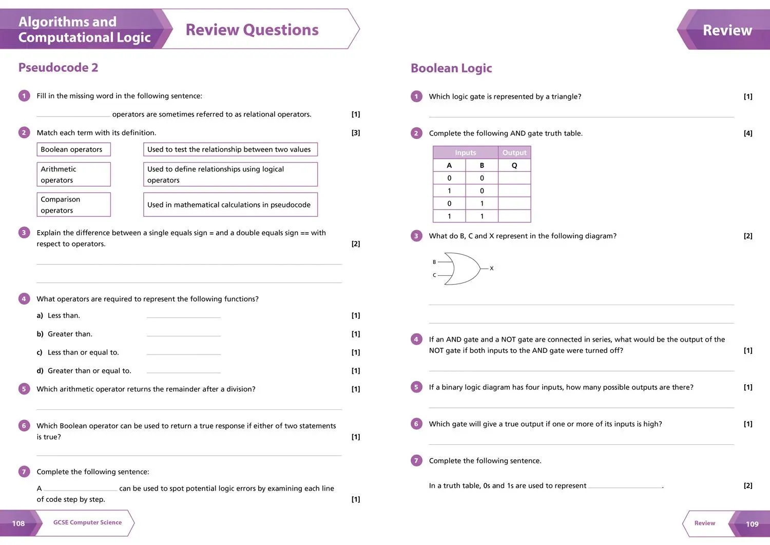 Bild: 9780008535230 | OCR GCSE 9-1 Computer Science Complete Revision &amp; Practice | GCSE