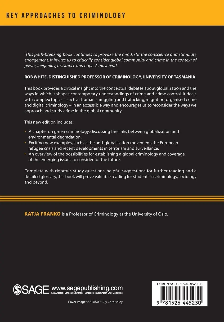 Rückseite: 9781526445230 | Globalization and Crime | Katja Franko | Taschenbuch | Englisch | 2019