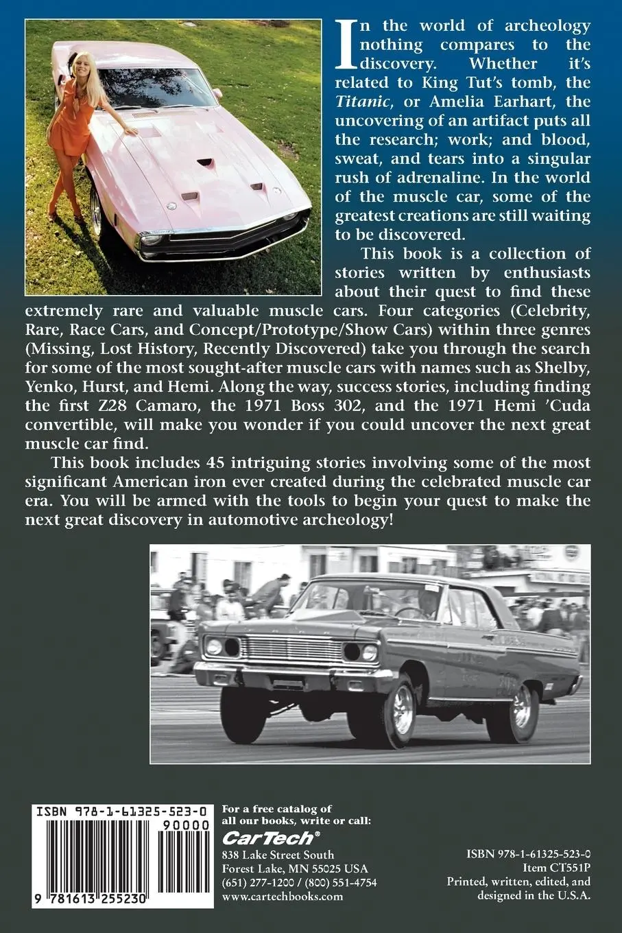 Rückseite: 9781613255230 | Lost Muscle Cars | Wes Eisenschenk | Taschenbuch | Englisch | 2016