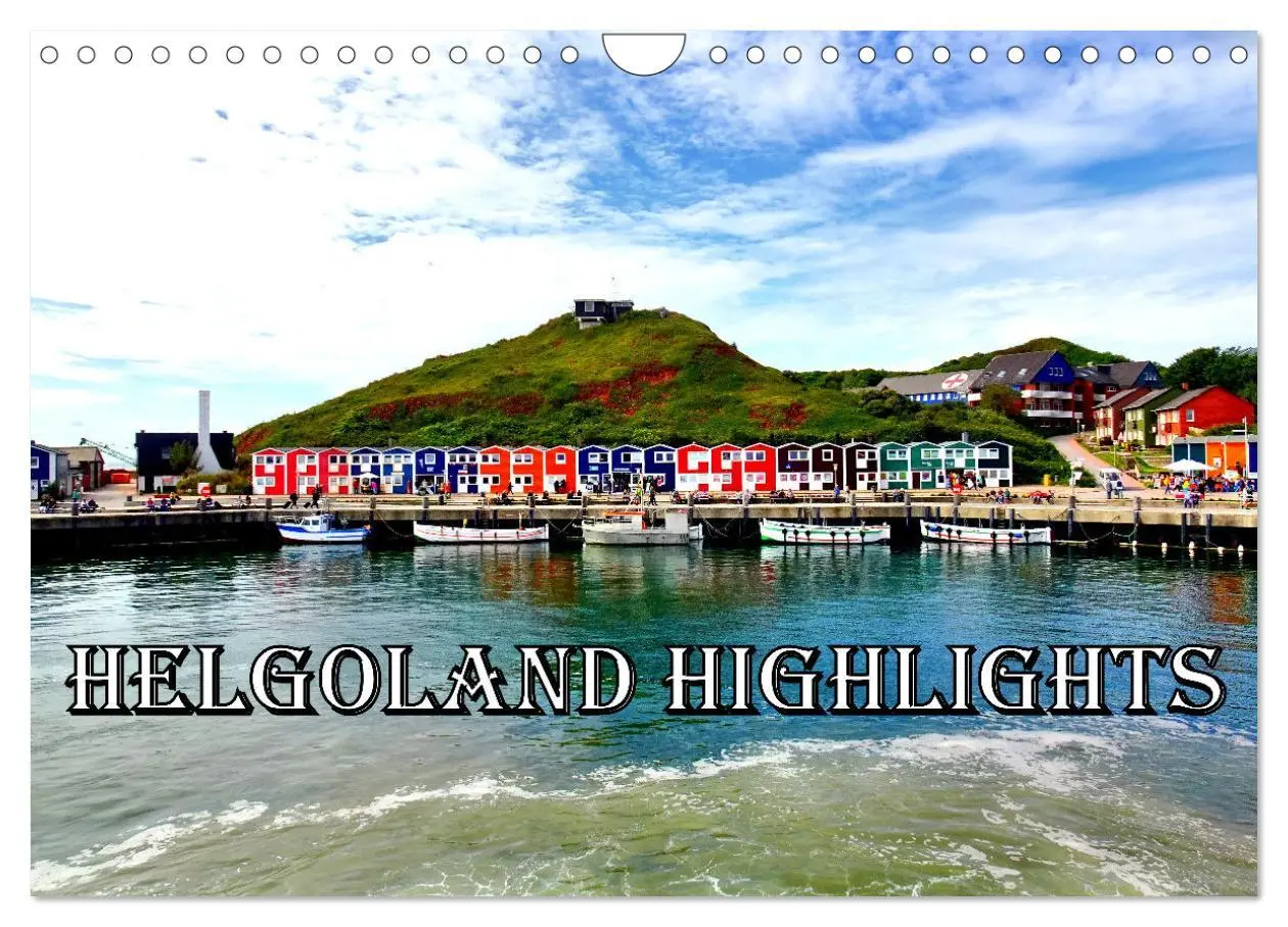 Cover: 9783457255230 | Helgoland Highlights (Wandkalender 2026 DIN A4 quer), CALVENDO...