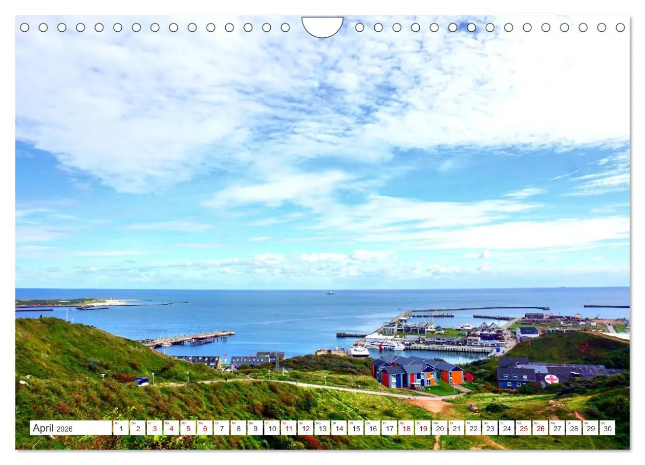 Bild: 9783457255230 | Helgoland Highlights (Wandkalender 2026 DIN A4 quer), CALVENDO...