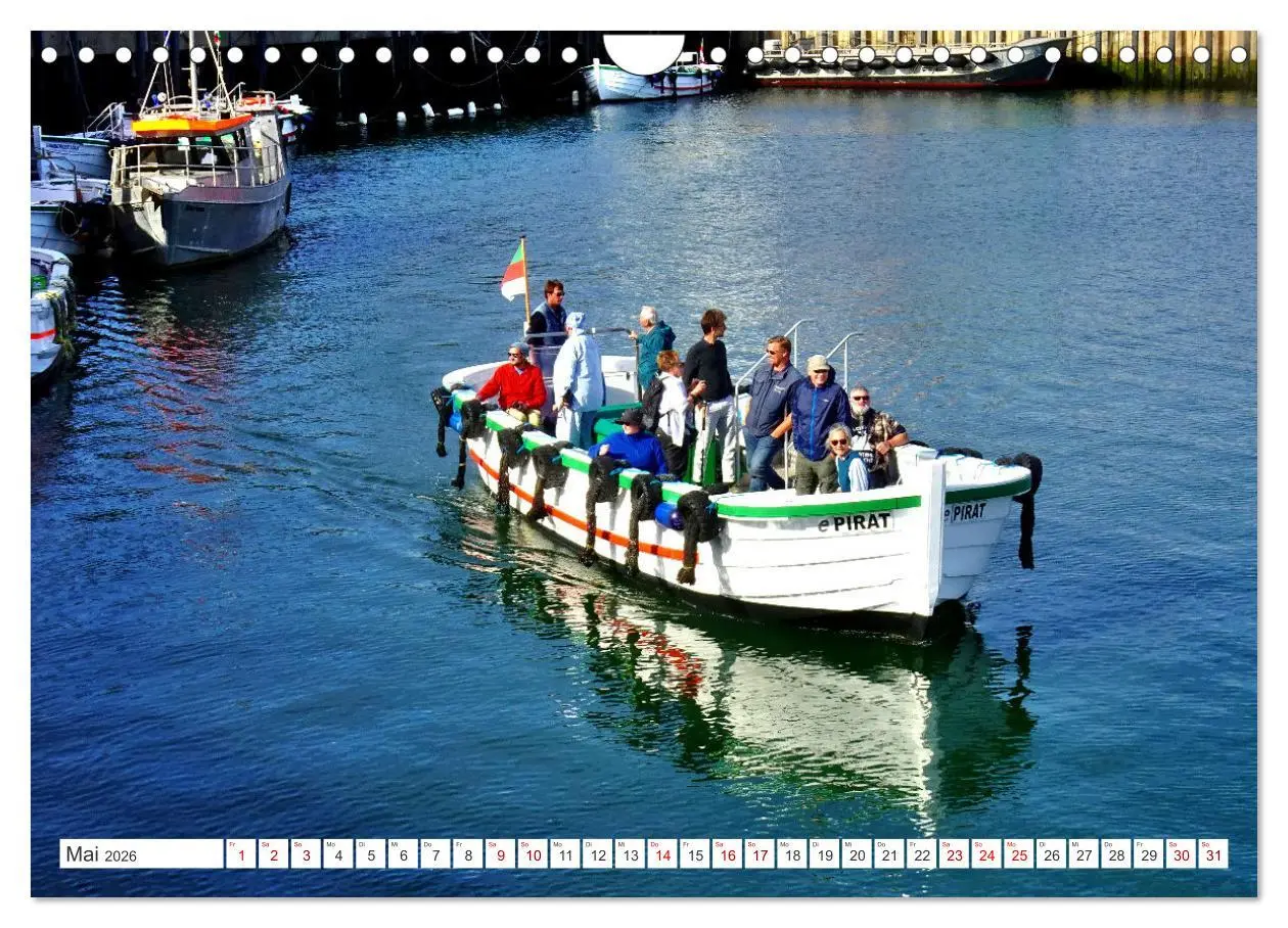 Bild: 9783457255230 | Helgoland Highlights (Wandkalender 2026 DIN A4 quer), CALVENDO...