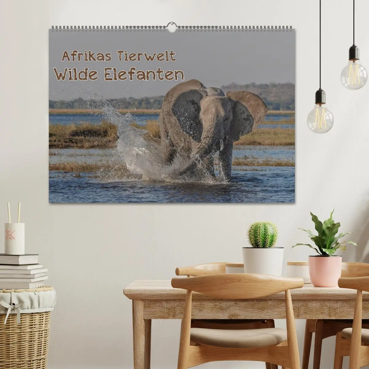 Bild: 9783516035230 | Afrikas Tierwelt - Wilde Elefanten (Wandkalender 2026 DIN A2 quer),...