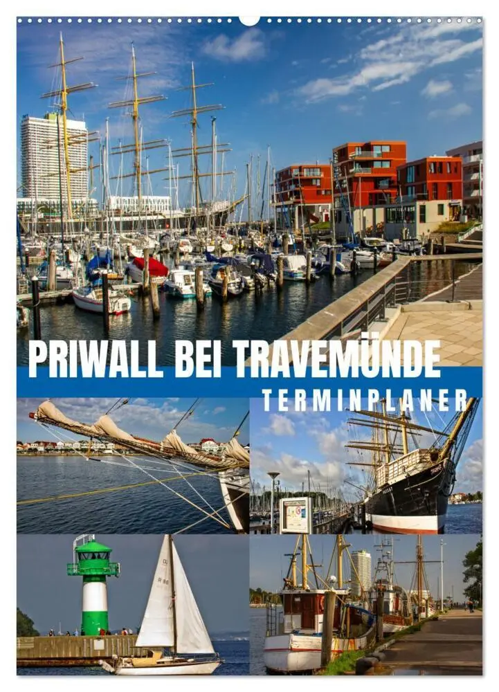Cover: 9783516275230 | Priwall bei Travemünde - Terminplaner (Wandkalender 2026 DIN A2...