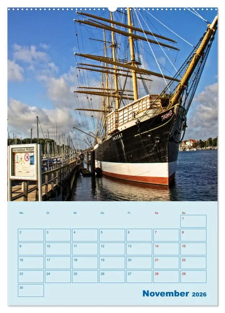 Bild: 9783516275230 | Priwall bei Travemünde - Terminplaner (Wandkalender 2026 DIN A2...