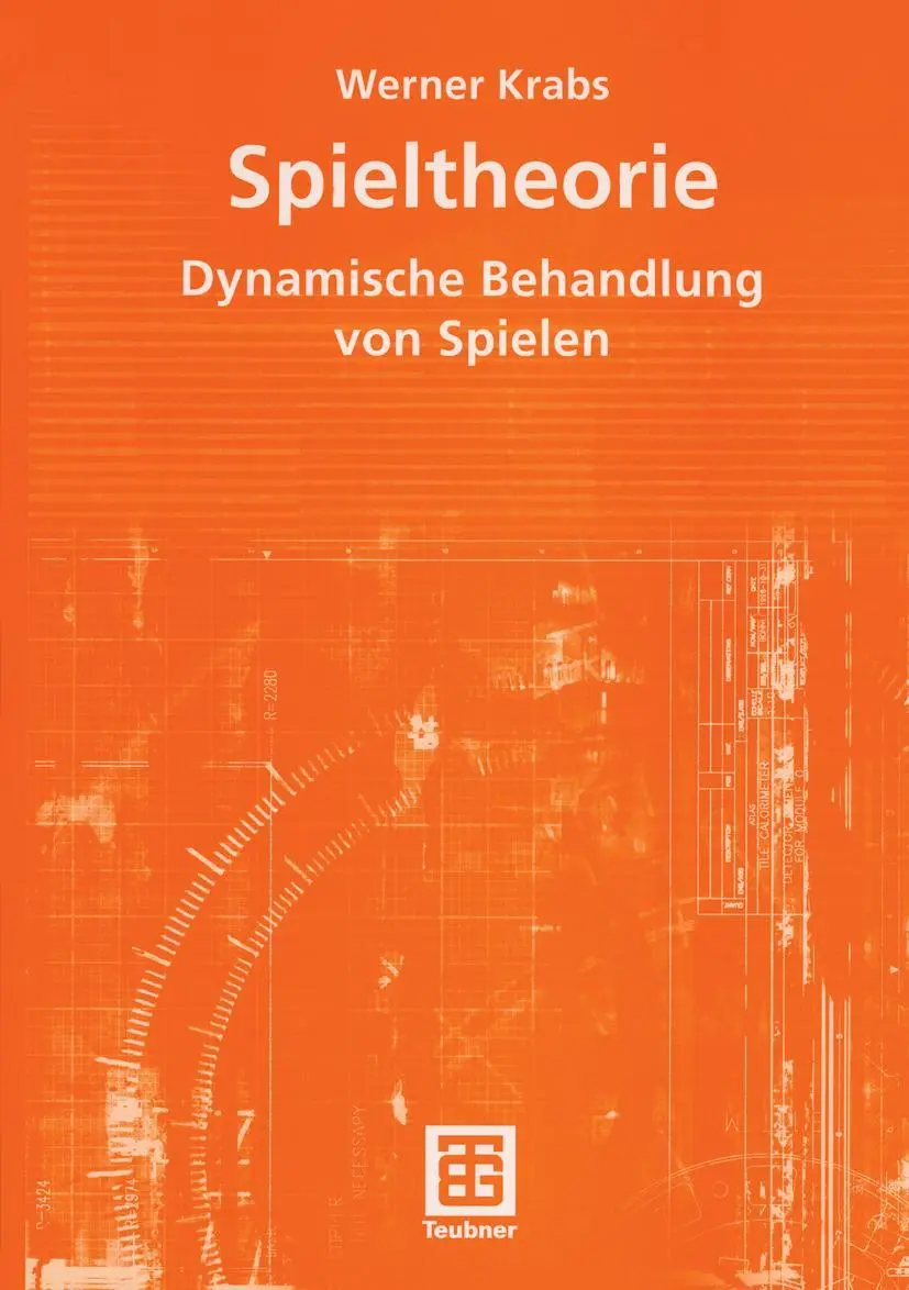 Cover: 9783519005230 | Spieltheorie | Dynamische Behandlung von Spielen | Werner Krabs | Buch