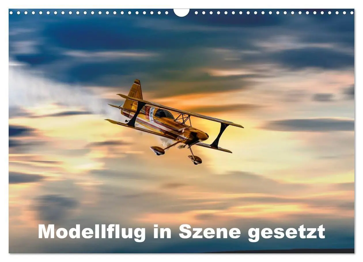 Cover: 9783594185230 | Modellflug in Szene gesetzt (Wandkalender 2027 DIN A3 quer),...